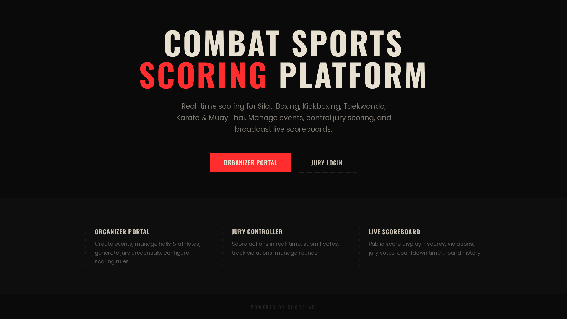 ScoreKad screenshot
